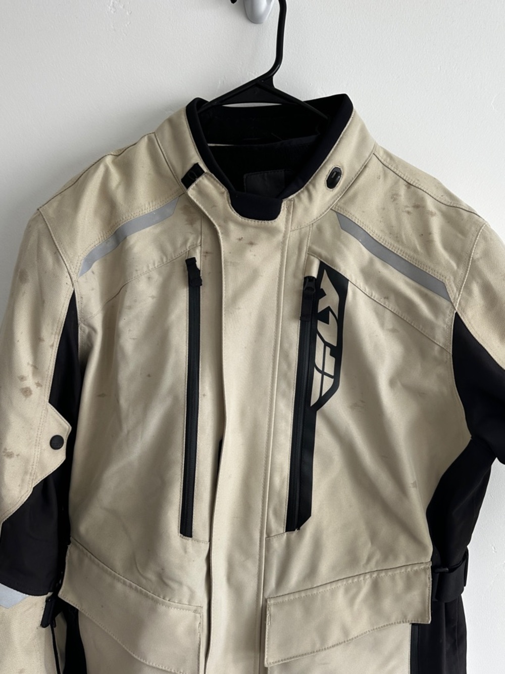 Fly Racing Terra Trek Jacket in Sand / Tan Size Large - Picture 4 of 12